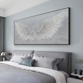 Hand Painted Large Ocean Oil Painting Original Blue Sea Wall Art Peaceful Ocean Painting On Canvas Large Seascape Painting Blue Canvas Art Ocean (style: 01, size: 140x280cm)